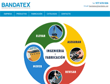 Tablet Screenshot of bandatex.net